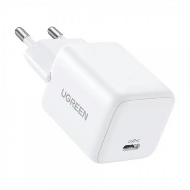 Мережевий зарядний пристрій UGREEN 20W USB-C GaN Fast Charger EU (UGR-55554) (19846)