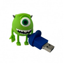 Флеш-накопичувач Wibrand USB 2.0 Mike Wazowski 16Gb Green (WI2.0/MW16G) (156)