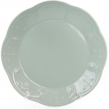 Набір 6 обідніх тарілок Leeds Ceramics Ø28.5см, кам'яна кераміка (м'ятні) (4256)