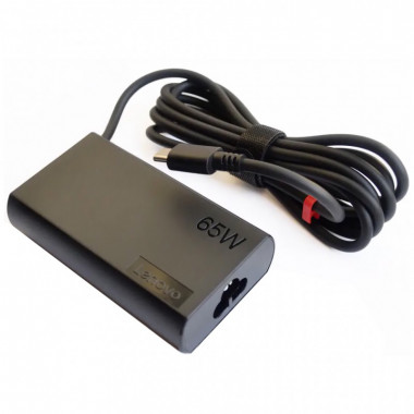 Блок питания к ноутбуку Lenovo 65W 20V/3.25A, 15V/3A, 9V/3A, 5V/3A, USB Type-С Slim-корпус (02DL152 / A40375) (16356)
