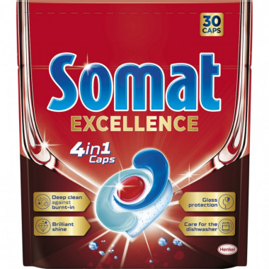 Таблетки для посудомоечных машин Somat Excellence 30 шт. (9000101808292) (7456)