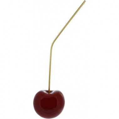 Декоративний елемент "Cherry" 13х10.5х47см, полістоун, метал, вишня (6556)