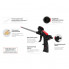 Пистолет для пены + 4 насадки INTERTOOL PT-0608 (17756)