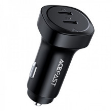 Автомобільний зарядний пристрій ACEFAST B2 72W dual USB-C metal car charger (6974316280361) (19856)