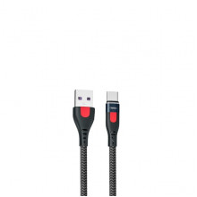 Кабель Remax Lesu Pro Aluminum Alloy USB 2.0 to Type-C 5A 1M Черный (RC-188a) (2856)