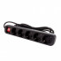 Сетевой фильтр питания ColorWay CW-PSEA53BK, 5 розеток/ 3M black (CW-PSEA53BK) (20266)