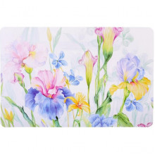 Набір 12 сервірувальних серветок 28x43см підтарільники Floral-090, поліпропілен (5466)