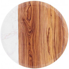 Підставка під гаряче керамічна "Wooden Ceramics" Ø16см на пробковій основі (5566)