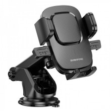Автотримач для телефона BOROFONE BH60 Dainty center console car holder Black (6974443382754) (17376)