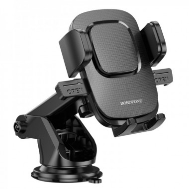 Автотримач для телефона BOROFONE BH60 Dainty center console car holder Black (6974443382754) (17376)