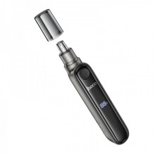 Тример для носа HOCO HP33 electric nose hair trimmer with display Metal gray (6942007623841) (15476)