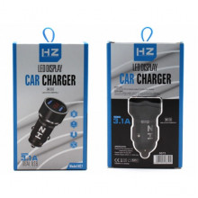Автомобильное зарядное устройство (АЗУ) HZ HC7 на 2 USB Чёрный (20576)