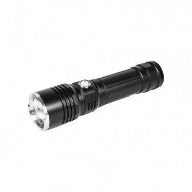 Фонарь Quantum Solid-M 10W LED з USB box (QM-FL1020-CB) (18976)