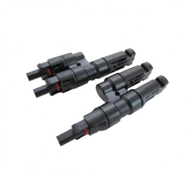 Двойной коннектор разветвитель T-branch MC4 (пара) (2976)
