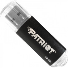 Флеш-накопичувач Patriot USB 2.0 Xporter Pulse 32GB Metal/Black (PSF32GXPPBUSB) (86)