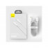 Кабель Baseus Superior Series Fast Charging Data Cable Type-C to iP PD 20W 0.25m White (CATLYS-02) (15086)