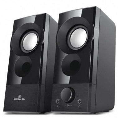 Акустическая система REAL-EL S-90 Black (EL121100011) (20086)