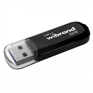 Флеш-накопичувач Wibrand USB 3.2 Gen1 Marten 32GB Black (WI3.2/MA32P10B) (186)
