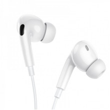 Навушники дротові BOROFONE BM100 Pro (3.5mm) White (6941991121760) (21186)