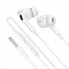 Навушники дротові BOROFONE BM100 Pro (3.5mm) White (6941991121760) (21186)