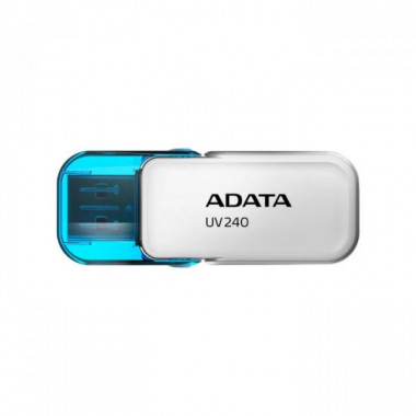 Флеш-накопичувач ADATA USB 2.0 AUV 240 64Gb White (AUV240-64G-RWH) (286)