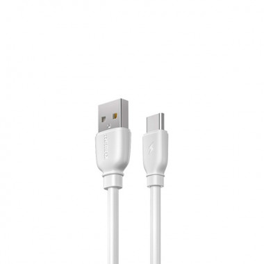 Кабель Remax Suji Pro USB 2.0 to Type-C 2.4A 1M Белый (RC-138a-w) (2786)