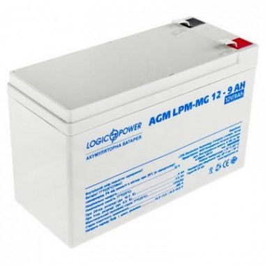 Батарея к ИБП LogicPower LPM MG 12В 9Ач (6555) (20986)