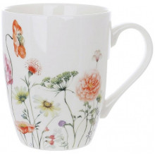 Набір 6 порцелянових кухлів Floral 350мл (3986)