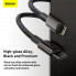 Кабель Baseus Tungsten Gold Fast Charging Data Cable Type-C to iP PD 20W 2m Black (CATLWJ-A01) (19096)