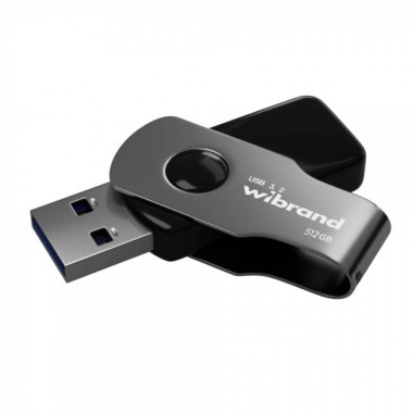 Флеш-накопичувач Wibrand USB 3.2 Gen1 Lizard 512GB Black (WI3.2/LI512P9B) (196)
