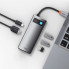 USB-хаб Baseus Metal Gleam Series 5-in-1 Multifunctional （Type-C to HDMI*1+USB3.0*3+PD*1) (CAHUB-CX0G) (18296)