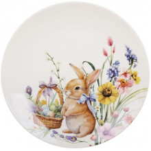 Набір 6 тарілок порцелянових "Easter Melody" Ø19см (Кролик) (19296)