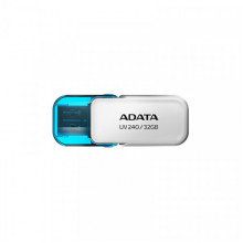 Флеш-накопичувач ADATA USB 2.0 AUV 240 32Gb White (AUV240-32G-RWH) (296)
