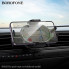 Автотримач для телефона BOROFONE BH133 Rio push-type car holder (air outlet) Black (6941991120664) (17396)
