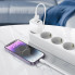 Мережевий зарядний пристрій з кабелем BOROFONE BAS41A Potential dual-port charger set(iP) White (6941991113758) (496)