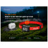 Фонарь Fenix HL18R-T V2.0 білий (HL18RT20W) (21596)