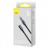 Кабель Baseus Explorer Series Auto Power-Off Fast Charging Data Cable Type-C to IP 20W 1m Blue (CATS000003) (14896)