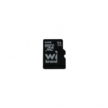 Карта пам'яті microSDXC (UHS-1 U3) Wibrand 64Gb class 10 (WICDXU3/64GB) (19007)