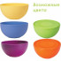 Піала Ucsan Frosted Bowl пластикова 600мл кругла (7107)