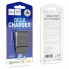 Мережевий зарядний пристрій HOCO C72Q Glorious single port QC3.0 charger 18W Black (6931474732507) (20207)