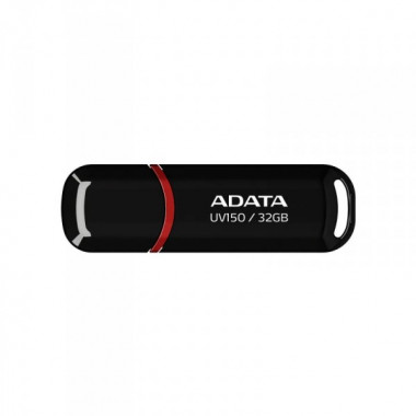 Флеш-накопичувач ADATA USB 3.2 UV150 32Gb Black (AUV150-32G-RBK) (307)