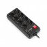 Сетевой фильтр питания REAL-EL RS-PROTECT 805 3m, black (EL122300043) (16407)