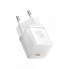 Мережевий зарядний пристрій Baseus  GaN5S Fast Charger 1C 30W EU Moon White (P10162504213-00) (407)
