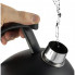 Чайник Ofenbach Magic Kettle 1.5л з нержавіючої сталі зі свистком, чорний матовий (1507)