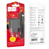 Мережевий зарядний пристрій з кабелем HOCO CS11A Ocean single port charger set(iP) Black (6942007603560) (507)