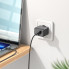 Мережевий зарядний пристрій з кабелем HOCO CS11A Ocean single port charger set(iP) Black (6942007603560) (507)