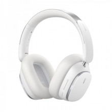 Бездротові накладні навушники Baseus Bowie H1 Pro Noise-Cancellation Wireless Headphones Moon White (A00050601213-00) (8507)