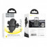 Автотримач для телефона HOCO H18 Mighty one-button car holder(air outlet) Black (6942007601573) (19707)
