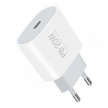 Мережевий зарядний пристрій WUW-C178 1Type-C PD20W white (WUW-C178) (14807) Мережевий зарядний пристрій WUW-C178 1Type-C PD20W white (WUW-C178) (14807)