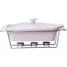 Марміт Kamille Food Warmer керамічна форма 2.4л 33см з підігрівом (1907)